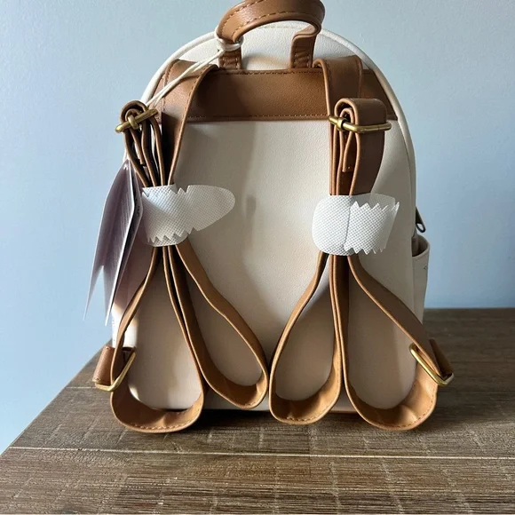 Loungefly Disney The Little Mermaid Ariel Portrait Floral Mini Backpack New - Picture 4 of 8